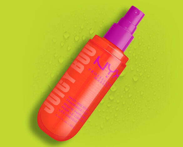 Productshot van de NYX Professional Makeup Juicy Boo Hair & Body Fragrance Mist.