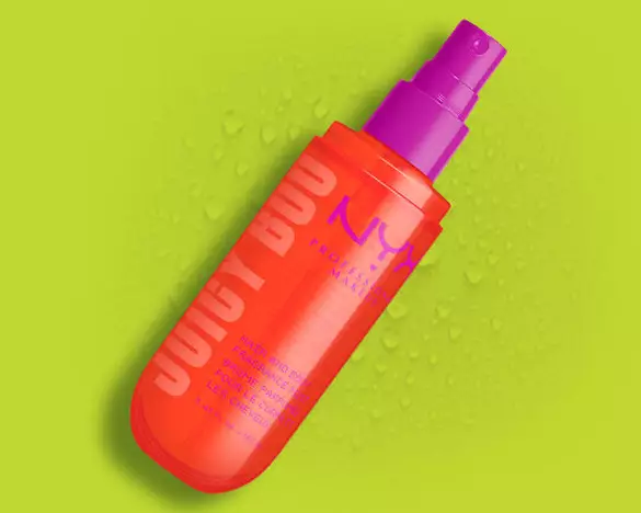 Productshot van de NYX Professional Makeup Juicy Boo Hair & Body Fragrance Mist.