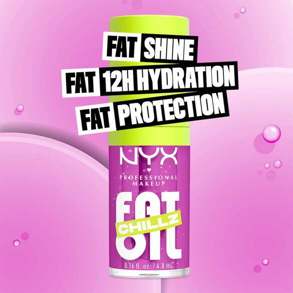 Fat shine. Fat 12hr hydration. Fat protection.