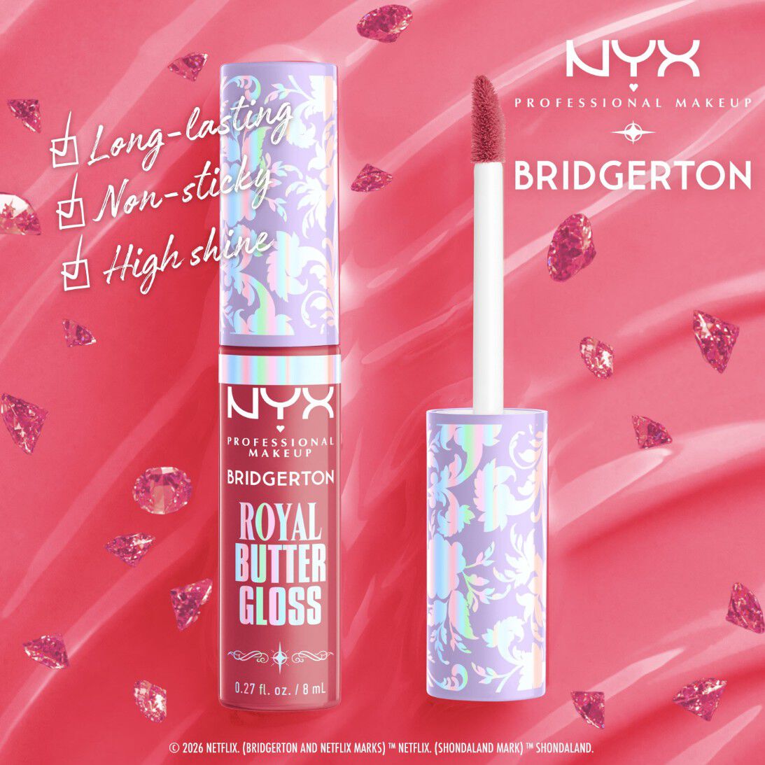 Bridgerton Royal Treasures 2-Piece Lip Kits