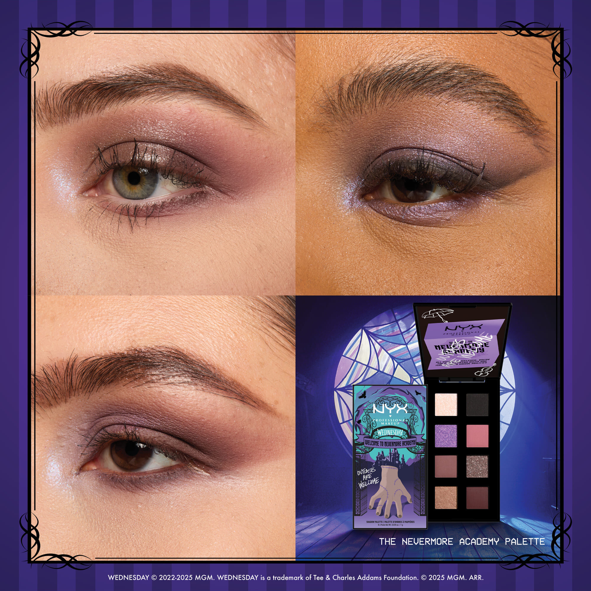 The Nevermore Academy Oogschaduwpalet