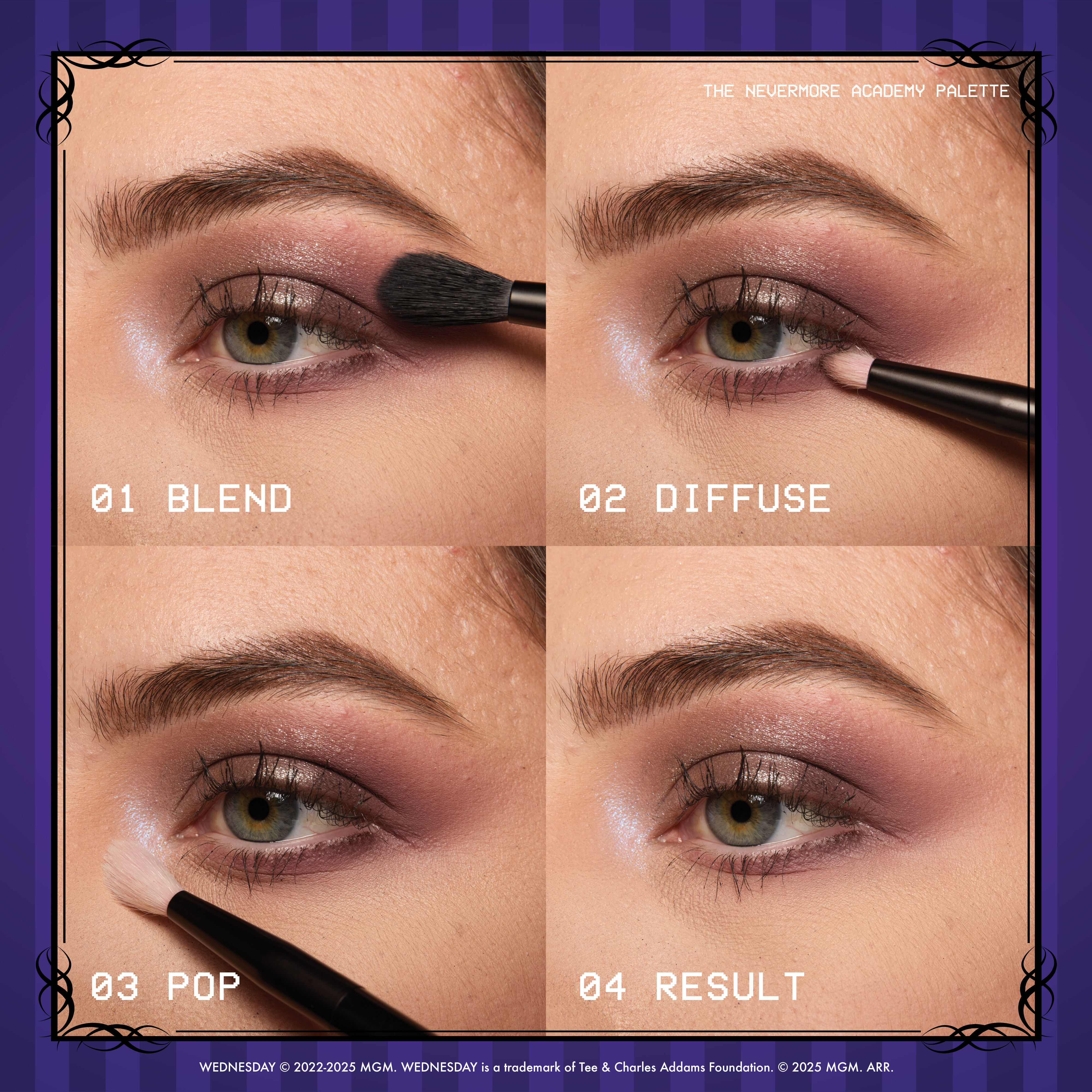 The Nevermore Academy Oogschaduwpalet