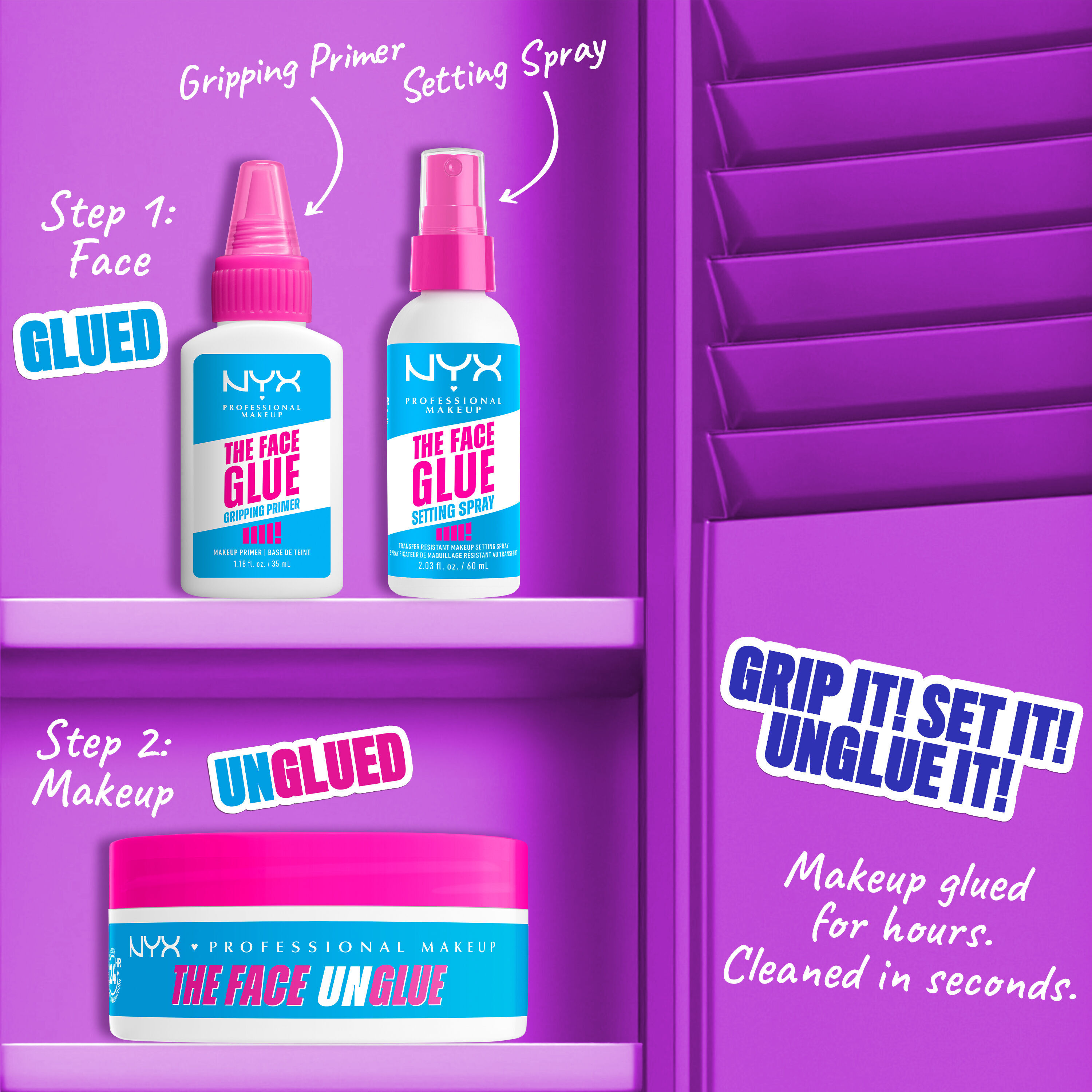 The Face Unglue Makeup Remover Cleansing Balm