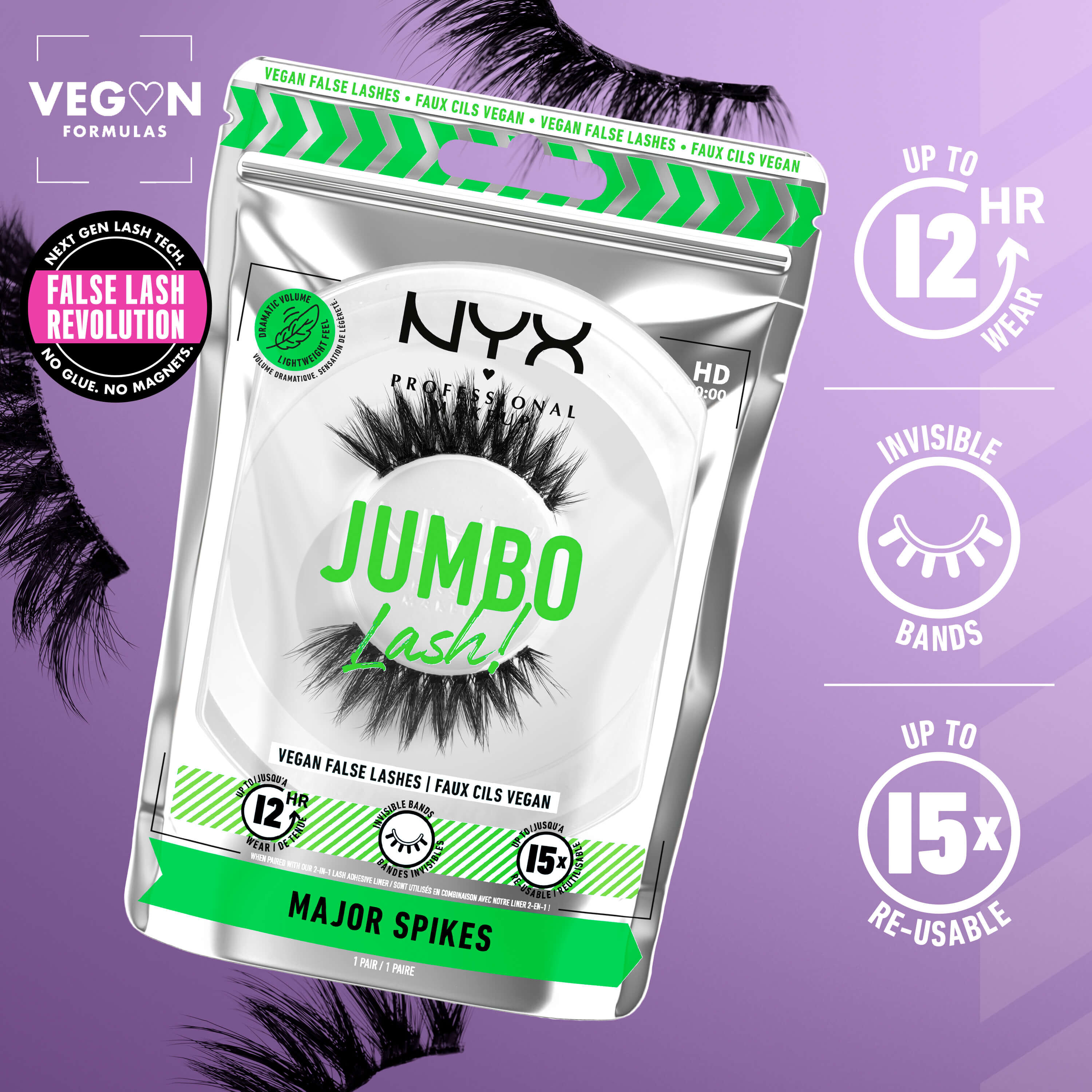 Jumbo Lash! Longwear False Lash System