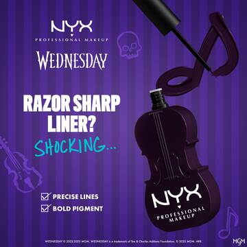 WEDNESDAY CELLO VIVID MATTE LIQUID EYELINER