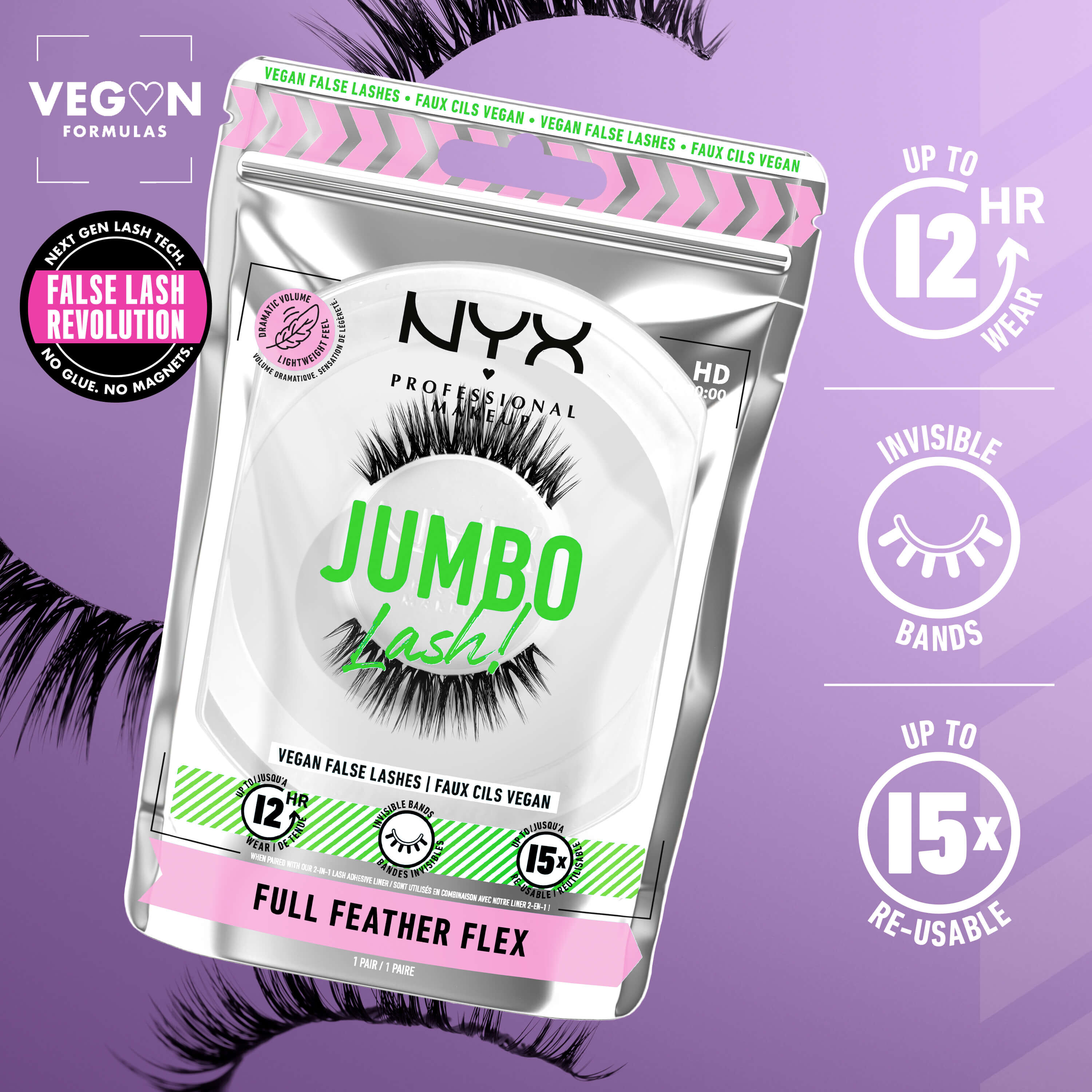 Jumbo Lash! Longwear False Lash System