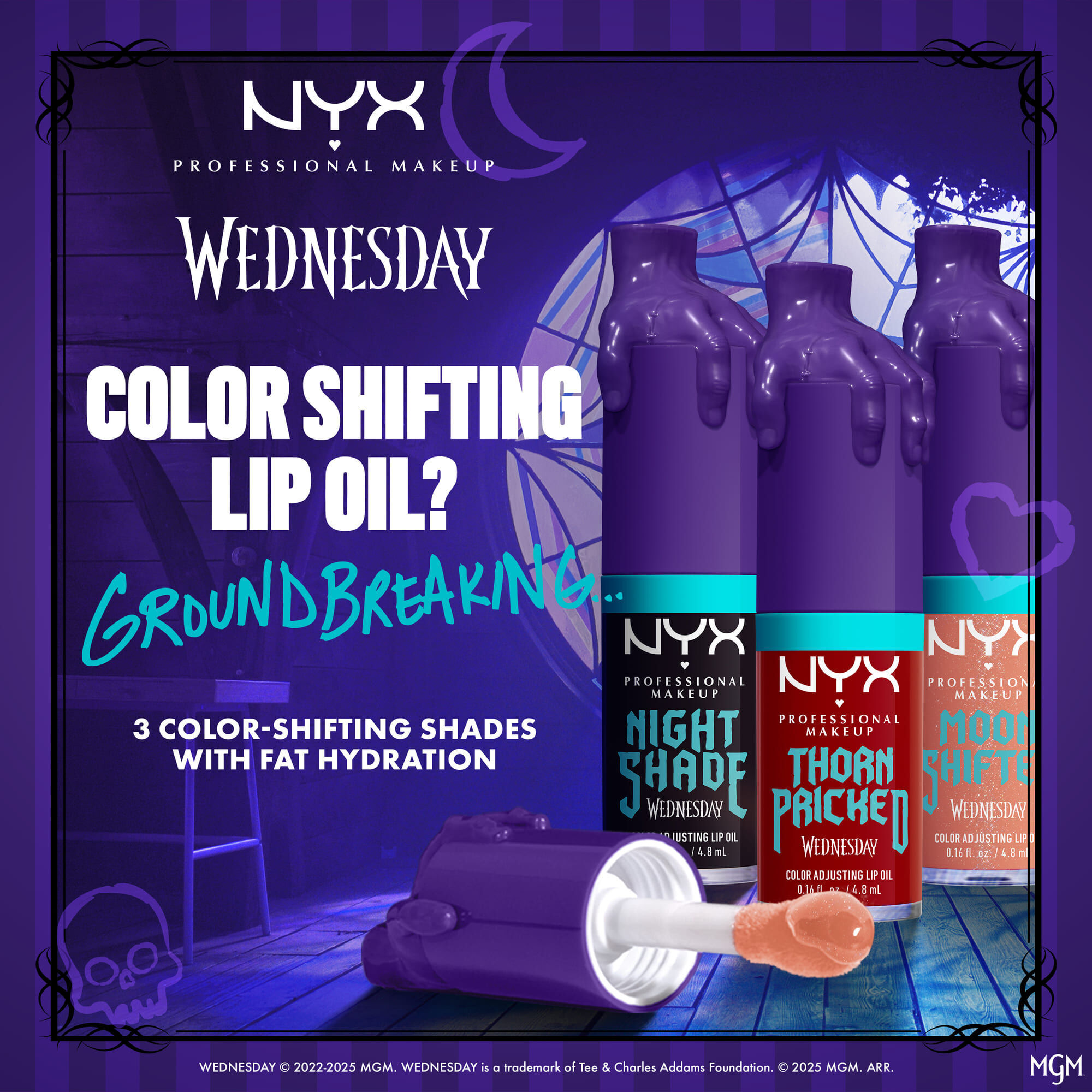 Wednesday Mystery Lip Oil