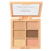 Palette correctrice, anti-cernes et contour