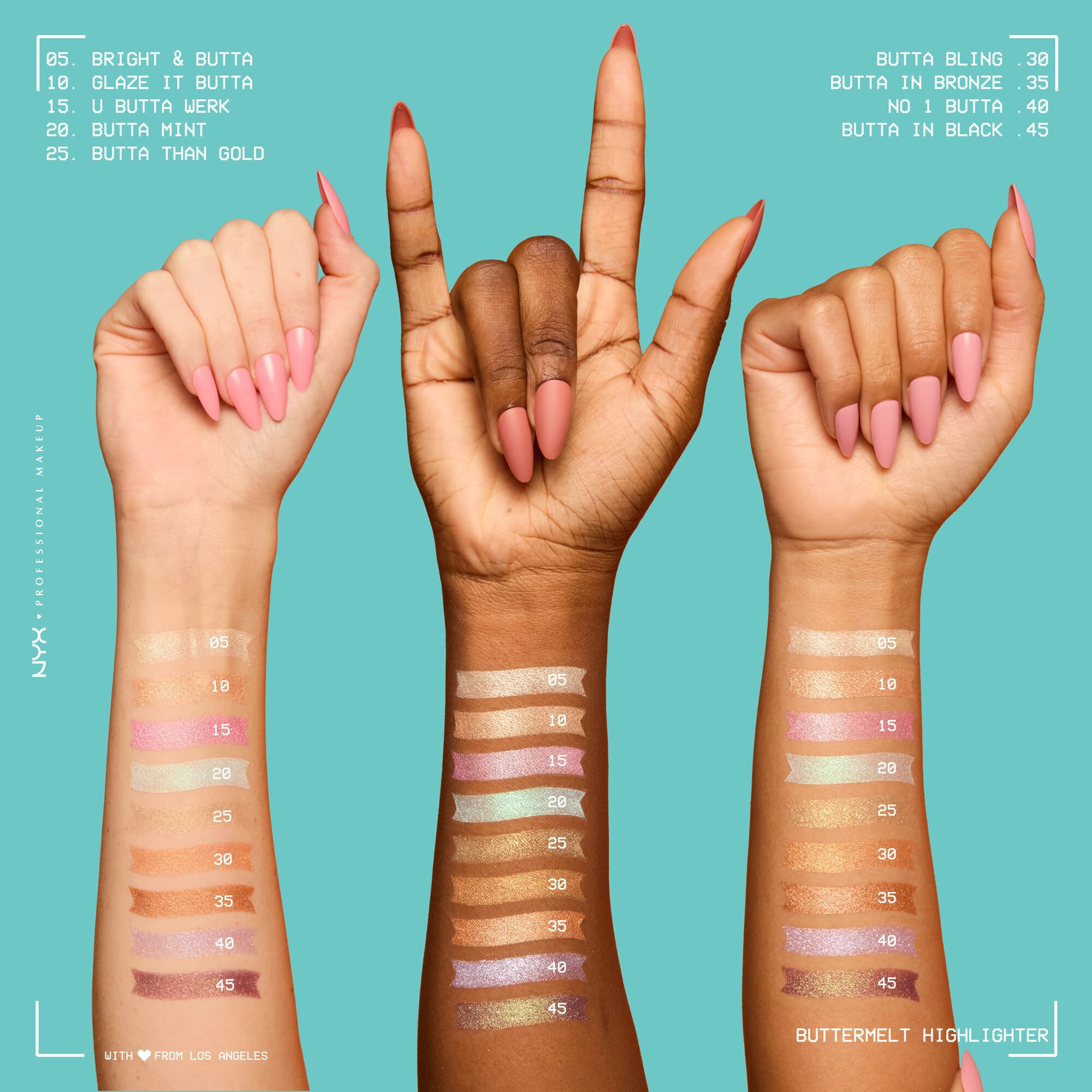 NYX Professional Makeup Buttermelt Highlighter