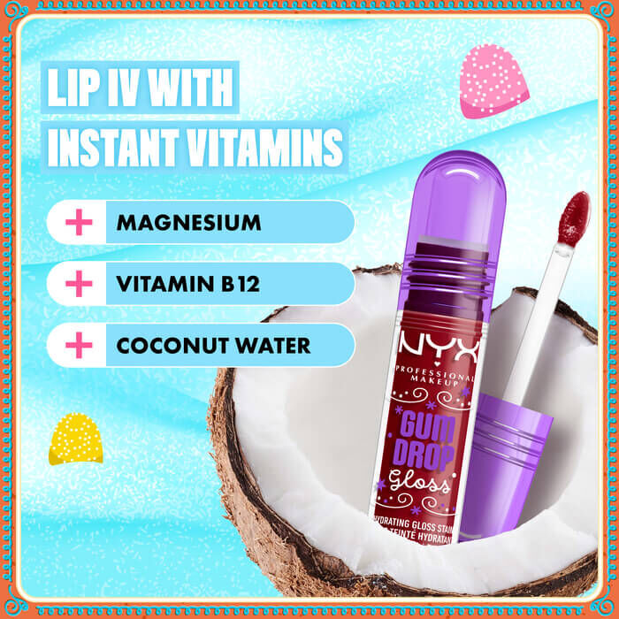 Lip I.V. Gum Drop Gloss Stain