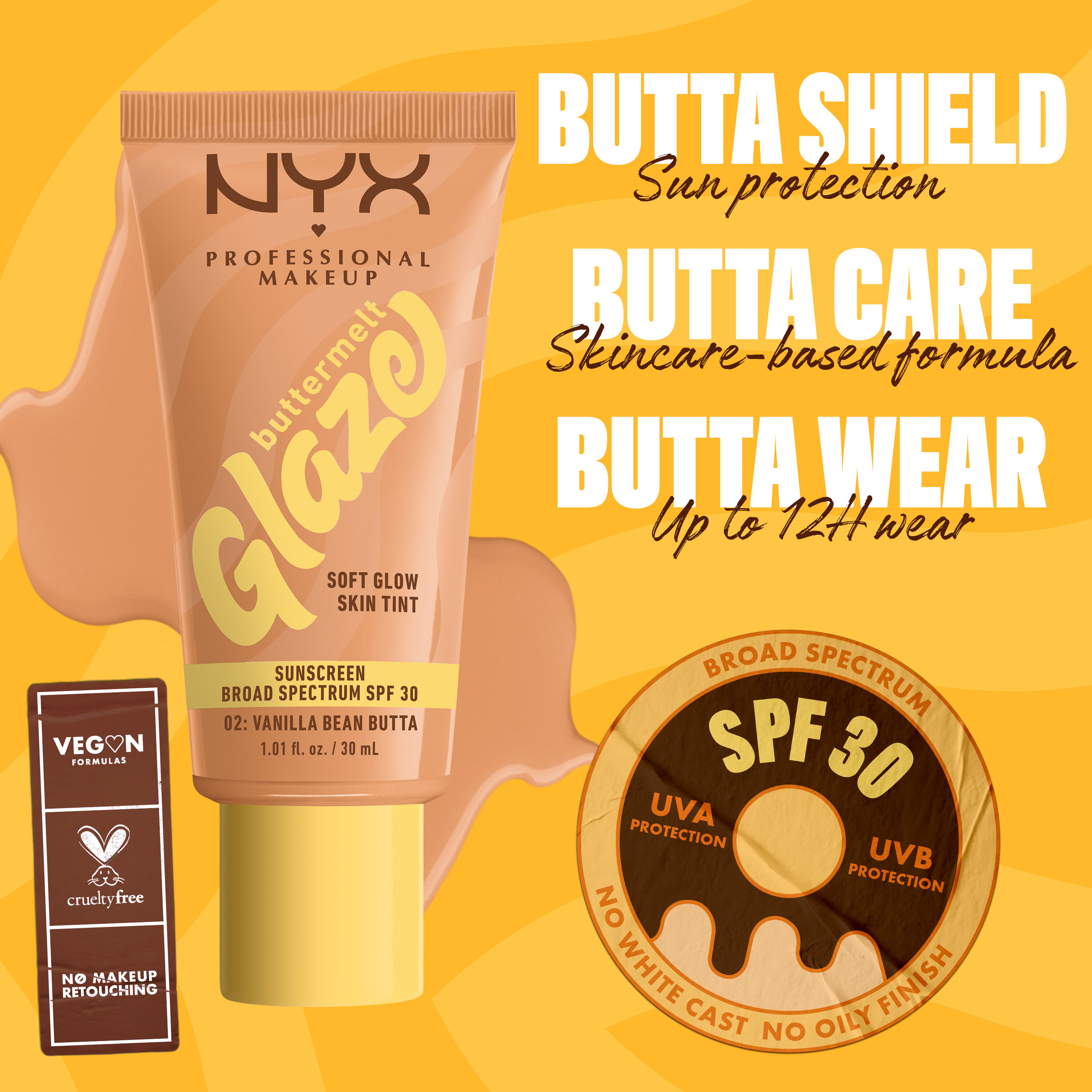 Buttermelt Glaze Soft Glow Skin Tint + SPF 30