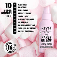 Nyx Professional Makeup Marshmellow Setting Spray
