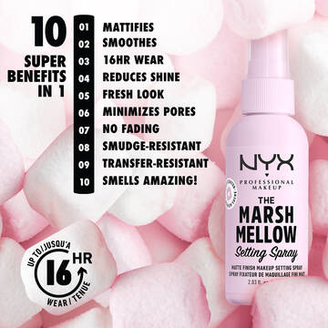 Nyx Professional Makeup Marshmellow Setting Spray