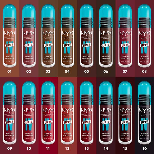 Lip IV Hydrating Gloss Stain NYX Professional Makeup
